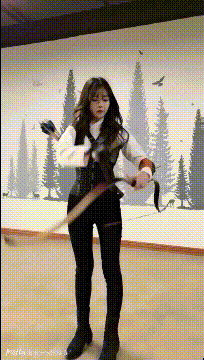 对会射箭的女孩子没有抵抗力